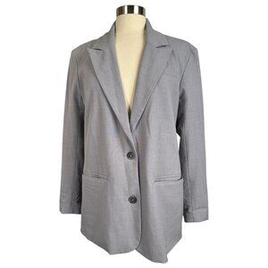 Abercrombie & Fitch Blazer Womens Medium M boyfriend oversized timeless modern